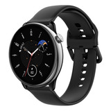 Correa Deportiva Flat Silicona Pulida Para Amazfit Gtr Mini