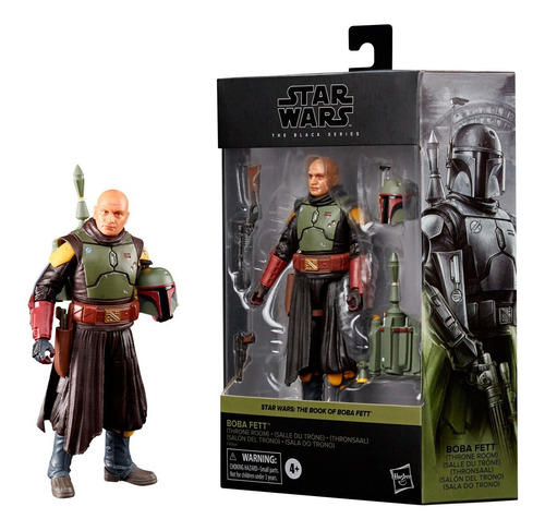 Figura De Acción Boba Fett Star Wars The Black Series 4