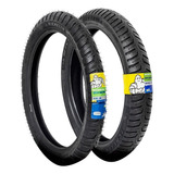 Set Llantas Michelin 90/90-18 + 2.75-18 City Extra