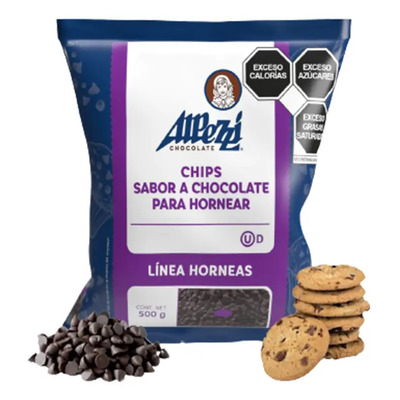 Chips Chocolate Horneable 500g Marca Alpezzi | MercadoLibre