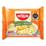 Sopa Nissin Ramen Sabor A Pollo 1 Pza 85 Grs