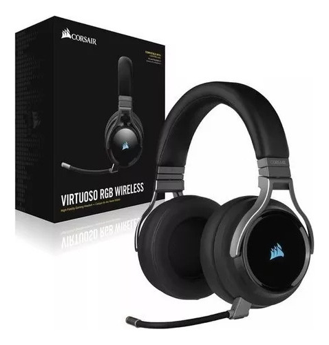 Auriculares Gamer Corsair Virtuoso Wireless Carbon