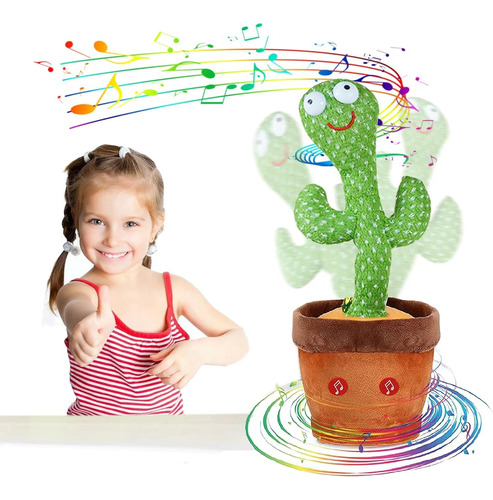 Howpeaks Dancing Cactus, Canting Cactus Repite Lo Que Dices,