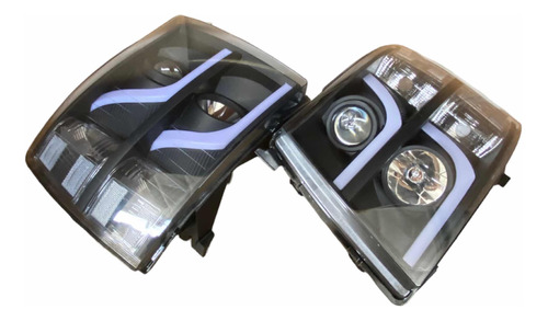 Faros Led Silverado 1500 2500hd 2007 2008 2009 A 2014