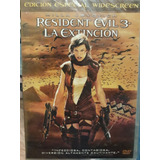 Resident Evil 3 La Extincion Dvd Original Nuevo 