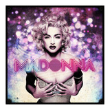 #501 - Cuadro Vintage 30 X 30 - Madonna Música Poster Pop 