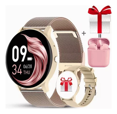 Reloj Inteligente De Mujer Zl02 Para Huawei Xiaomi Sports Fi