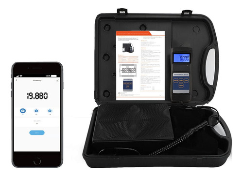 Bascula Electrónica Carga Y Recuperación De Gas Refrigerante