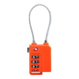 Mini Candado Tsa Con Clave 3 Dígitos Alta Calidad  Seguridad