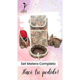 Bolso Mantel + Set Matero Ideal Picnic