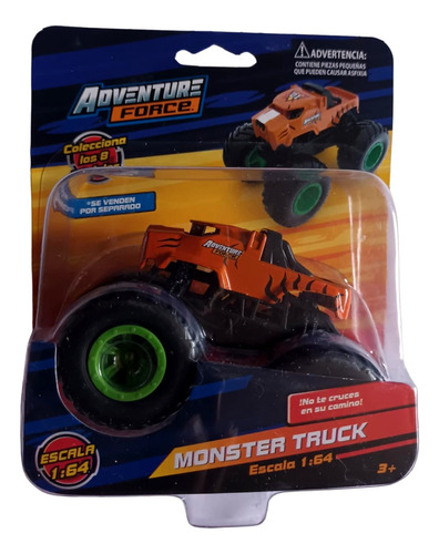 Carro Monster Truck 1:64 - Tigre - Adventure Force