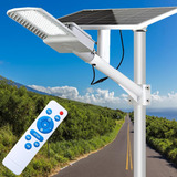 Axltfdh Luz De Calle Solar De 3000w Al Aire Libre, Gran Angu