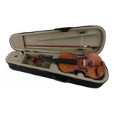 Violin 4/4 Tipo Antiguo Mate Mv012bm-4/4 Estuche Arco Brea +