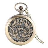 Reloj Bolsillo Vintage Dragon Fenix Quartz Al14