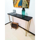 Repisa - Mesa Credenza Recibidor Hairpin (patas 3 Hilos)