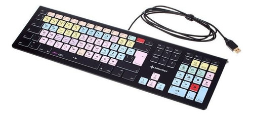 Teclado Editors Keys Backlit Avid Pro Tools Para Mac O Pc