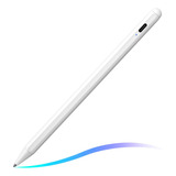 Lapiz Tactil Pencil Optico Compatible Apple iPad Tablet Magnetico Stylus Carga Inalambrica Marca Stylus 1 Und 