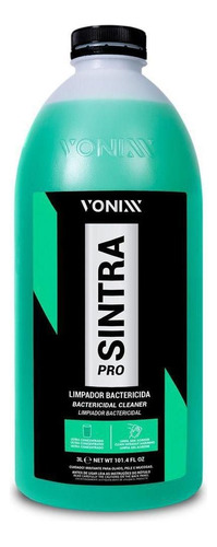 Vonixx Sintra Pro Limpador Concentrado Bactericida De Interiores 3l