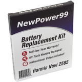 Kit De Reemplazo Batería Para Garmin Nuvi 2595