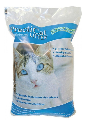 Arena Sanitaria Para Gatos Practicat Bolsa 7kg