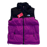 Chaleco Over The North Face Bicolor Talle L 