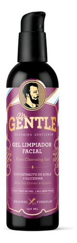 Gel Limpiador Facial Cara Hombre Extracto Roble Y Glicerina Tipo De Piel Todo Tipo De Piel