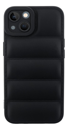 Funda Pufer Simil Silicona Para iPhone 12 13 14 Pro Max Plus