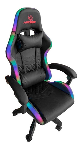 Cadeira Gamer Kross Racing Rgb Preta Ke-gc397