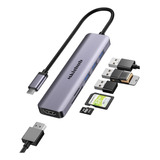 Mkighub Hub Usb C Para Macbook Air/pro, Adaptador Multipuert