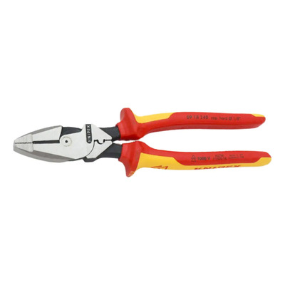 Pinza Aislada Universal De Electricista Mod. Americano 240 Mm (9.5'') Knipex 09 18 240 Us