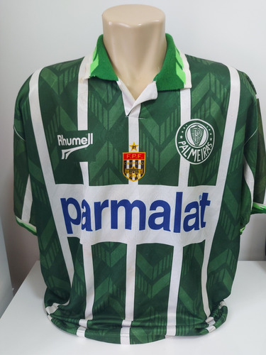 Camisa Palmeiras 1996 Usada Em Jogo 