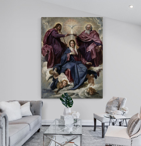 Cuadro En Lienzo Tayrona Store Virgen Maria 001 75x60cm