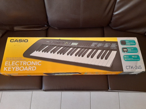 Teclado Musical Casio Ctk-245 + Cargador