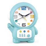 Reloj Despertador Alarma Infantil Diseño Astronauta