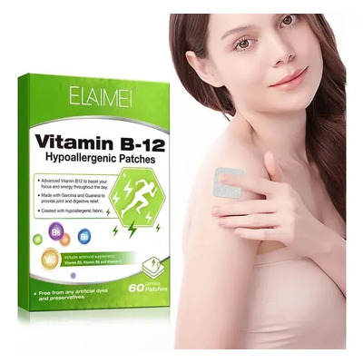 Parches De Vitamina B12 Vitaminas Energía+ Enfoque Bienestar | Meses sin interés
