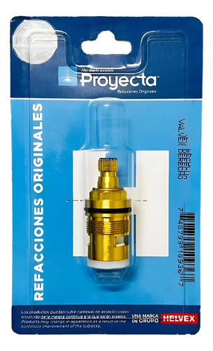Cartucho/vastago Para Regadera Proyecta Helvex