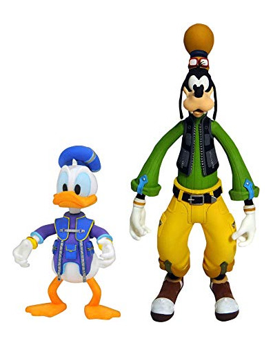 Diamond Select Toys Kingdom Hearts 3: Goofy & Donald Action