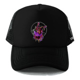 Gorra Con Malla Gato Pintura Art Felino Animales Inp Phg 