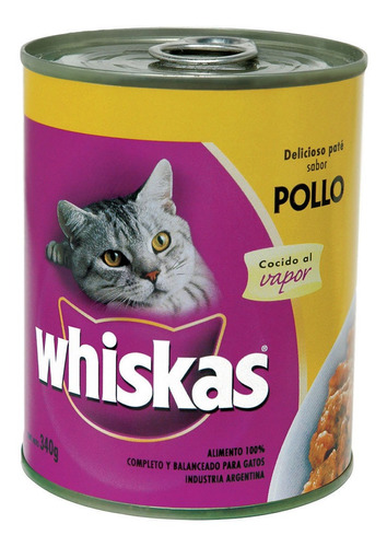 Whiskas Lata Adulto Pollo