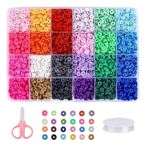 , Planas De Arcilla 6mm 24 Colores Diy Artesanía Regalo