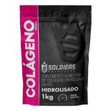 Colágeno Hidrolisado Tipo 1 - 1kg - 100% Puro - Soldiers Nutrition