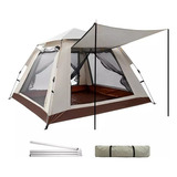 Tienda Campaña Casa Camping Acampa 6-8 Personas 2.4x2.4x1.5m