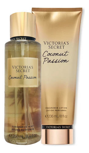 Victoria's Secret Duo Coconut Passion Original Con Bolsa