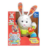 Conejo Interactivo Musical Zippy Toys Bebés. Incluye Pilas.