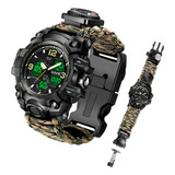 Reloj Digital Tctico Militar Para Hombre, Supervivencia 23