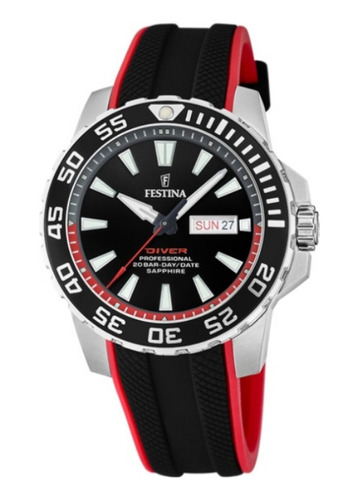 Reloj Festina Buceo 200m Zafiro F20662.3 Local Daddona