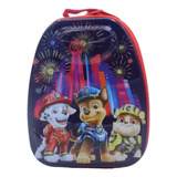 5 Loncheras Metalicas Recuerdo Dulceros Paw Patrol Rojo