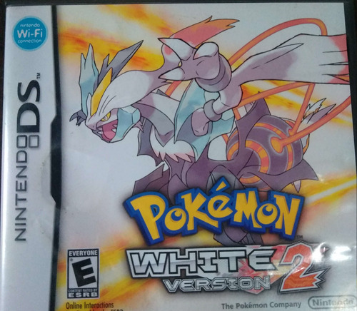 Pokémon White Version 2 - Original, Usado, Com Manuais.