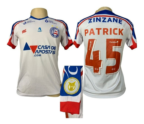 Camisa Bahia Esquadrão 2021 Brasileirão Patrick 