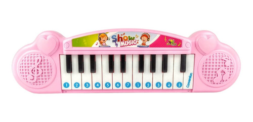 Teclado Piano Musical Eletrônico Som Infantil Colorido + Nf